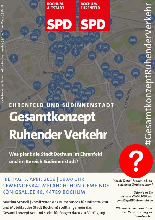 Flyer: "Gesamtkonzept Ruhender Verkehr"