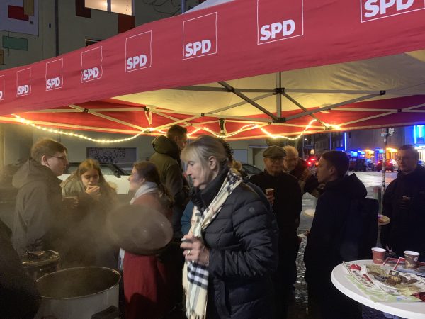 Glühweinstand der SPD Bochum-Ehrenfeld (2018)