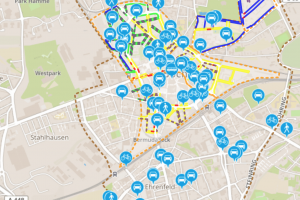 Screenshot innenstadtparken-bochum.de