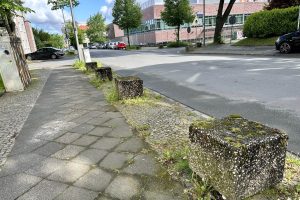 Foto vom geplanten Carsharing-Standort im öffentlichen Raum, hier: an der Ecke Hunscheidtstraße/Friederikastraße im Ehrenfeld