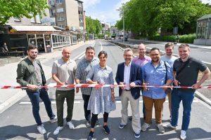 Verkehrsfreigabe der Hattinger Straße (am 23.06.2023)